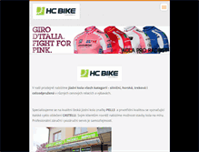Tablet Screenshot of hcbike.cz